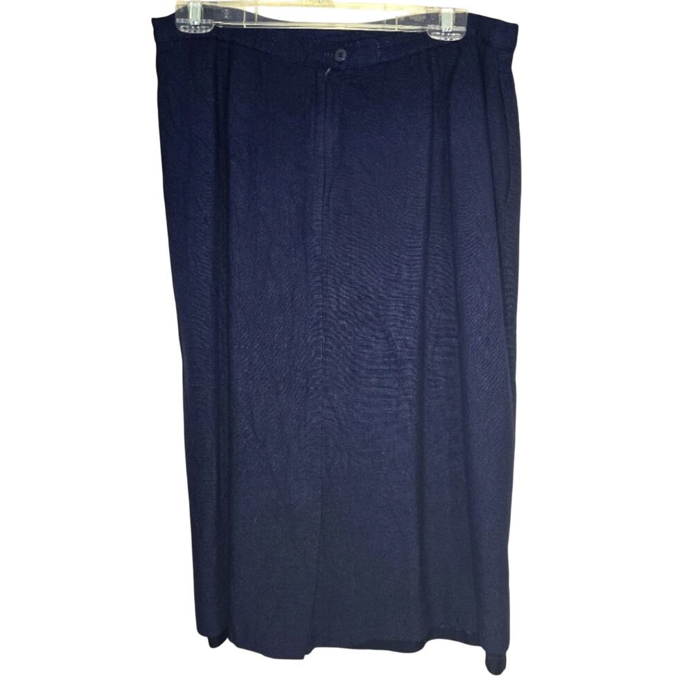 Bretton Place 16 Navy Blue Pencil Skirt [0230]